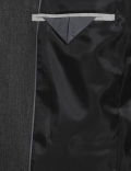 Grey Regular Fit Jacket