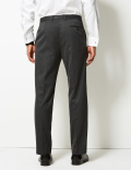 Grey Regular Fit Trousers