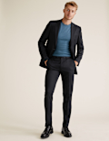 Navy Slim Fit Jacket