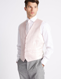 Regular Fit Jacquard Waistcoat