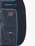 Navy Regular Fit Wool Blend Jacket