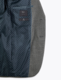 Regular Wool Blend Suit Jacket