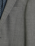 Regular Wool Blend Suit Jacket