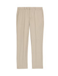 Regular Fit Stretch Suit Trousers