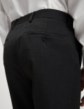Regular Fit Stretch Suit Trousers