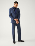 Regular Fit Sharkskin Suit Jacket