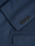 Regular Fit Sharkskin Suit Jacket
