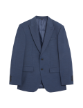 Regular Fit Sharkskin Suit Jacket