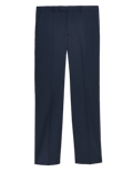 Tailored Fit Suit Trousers with Stretch