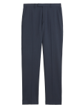 Slim Fit Suit Trousers with Stretch