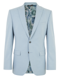 Pastel Tailored Fit Jacket with Stretch