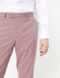 Pastel Slim Fit Trousers with Stretch