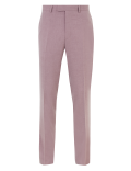 Pastel Slim Fit Trousers with Stretch