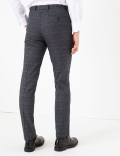 Checked Slim Fit Trousers