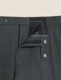 Regular Fit Stretch Suit Trousers