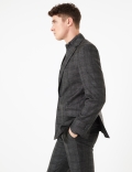 Regular Fit Check Suit Jacket