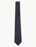 Skinny Twill Polka Dot Tie