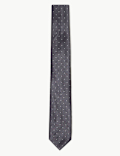 Skinny Twill Polka Dot Tie