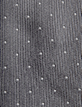 Skinny Twill Polka Dot Tie