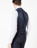 Slim Fit Checked Waistcoat