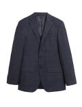 Regular Fit Check Suit Jacket