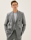 Slim Fit Double Breasted Jacket