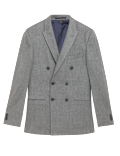 Slim Fit Double Breasted Jacket