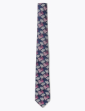 Slim Woven Coral Reef Tie