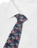 Slim Woven Coral Reef Tie