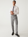 Slim Fit Pinstripe Suit Trousers