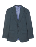 Regular Fit Textured Stretch Suit Jacket