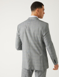 Regular Fit Check Stretch Suit Jacket