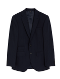 Slim Fit Stretch Pinstripe Suit Jacket