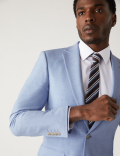 Slim Fit Marl Stretch Suit Jacket