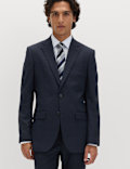 Regular Fit Textured Stretch Jacket