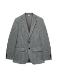 Slim Fit Pin Stripe Stretch Suit Jacket