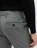 Slim Fit Pin Stripe Suit Trousers