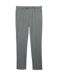 Slim Fit Pin Stripe Suit Trousers