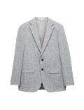 Regular Fit Textured Suit Jacket