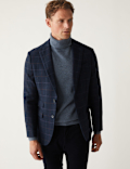 Pure British Wool Check Jacket