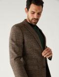 Pure British Wool Check Jacket