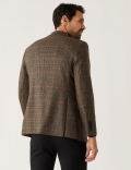Pure British Wool Check Jacket