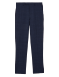 The Ultimate Slim Fit Check Suit Trousers