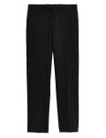 The Ultimate Black Tailored Fit Suit Trousers