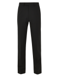 The Ultimate Black Regular Fit Trousers