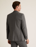 Tailored Fit Wool Blend Suit Jacket