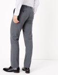 The Ultimate Big & Tall Grey Slim Fit Trousers