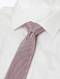 2 Pack Slim Woven Check & Paisley Ties