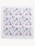 Floral Tie, Handkerchief & Pin Set