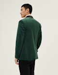 Velvet Shawl Lapel Blazer